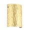 Besa Lighting Tamburo 8 Wall Sconce, Stone Gold Foil, Bronze Cap Finish, 1x8W LED 7090GF-LED-BR - alternate 1